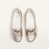 Frankie 4 champagne womens slip on