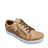 Cabello EG520 tan womens lace up