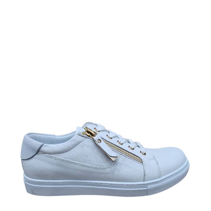 Cabello EG520 White womens lace up