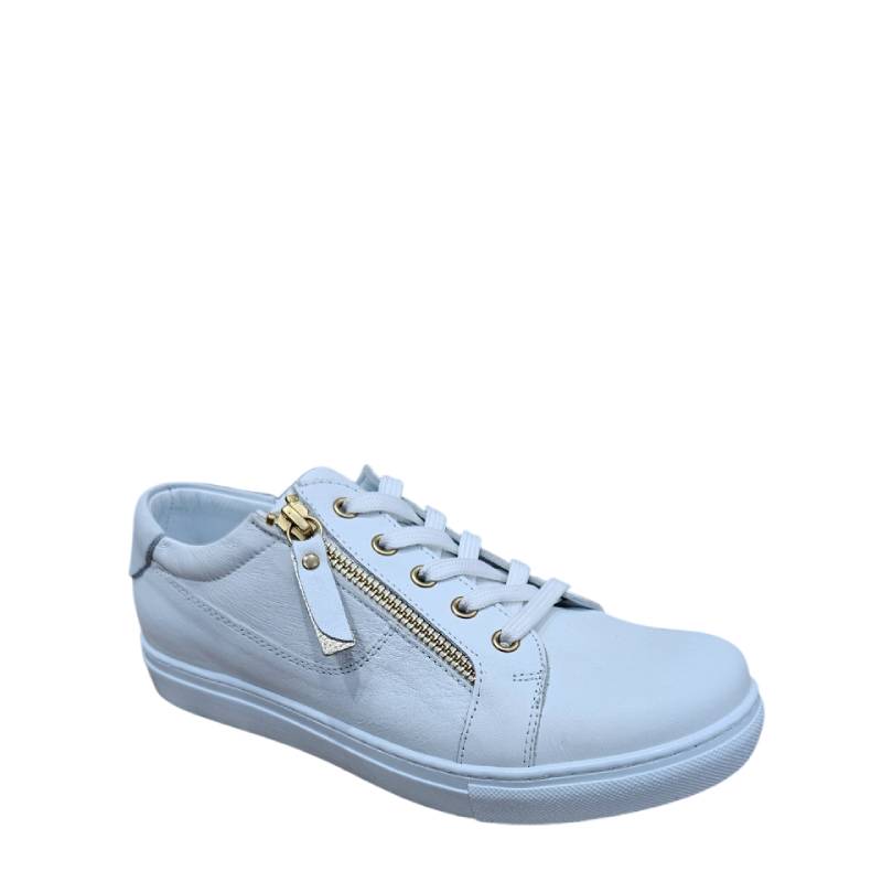 Cabello EG520 White womens lace up
