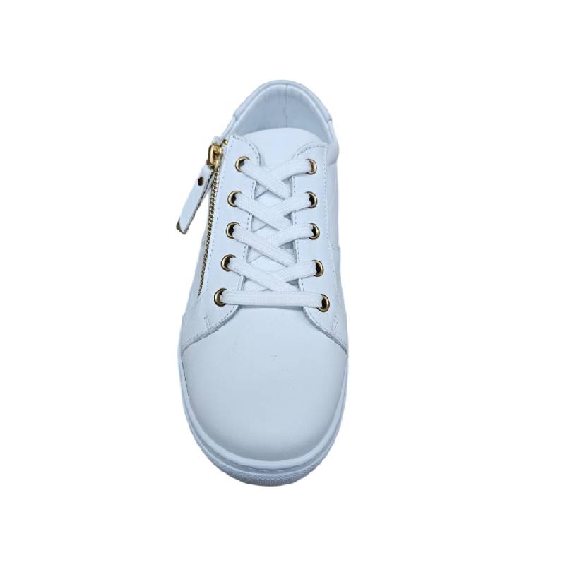 Cabello EG520 White womens lace up