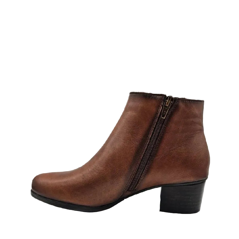 Zeta gallow brown ladies boot