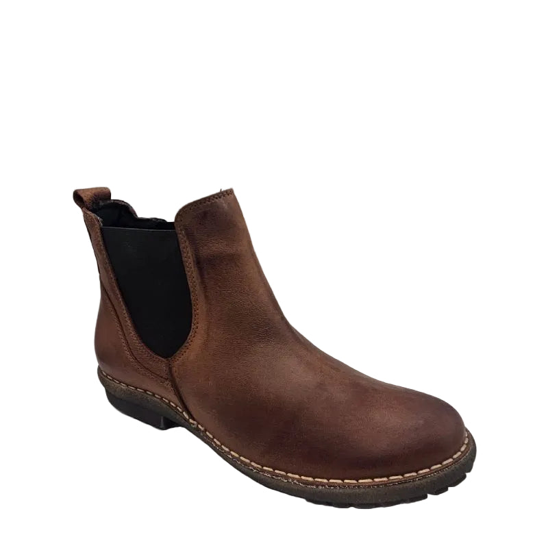 Zeta mate brown womens zip boot