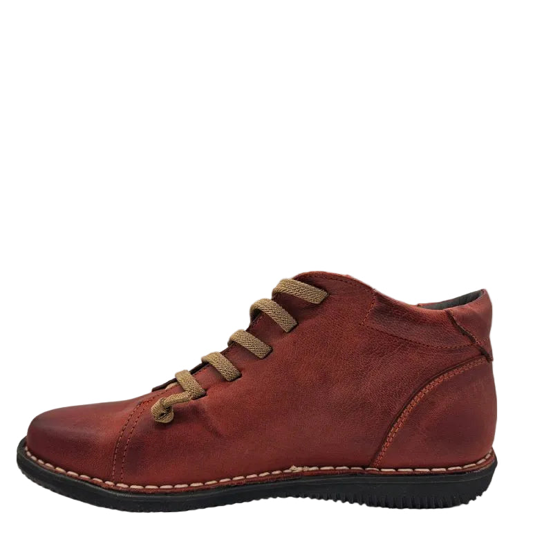 Zeta madge womens red zip boot