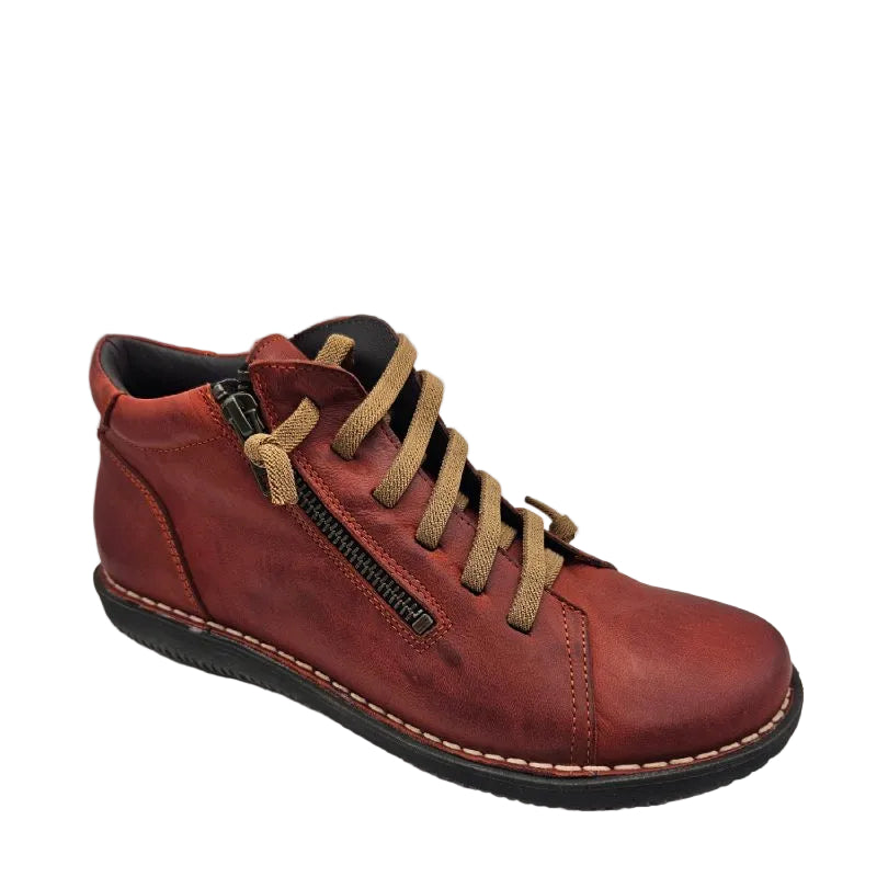 Zeta madge womens red zip boot