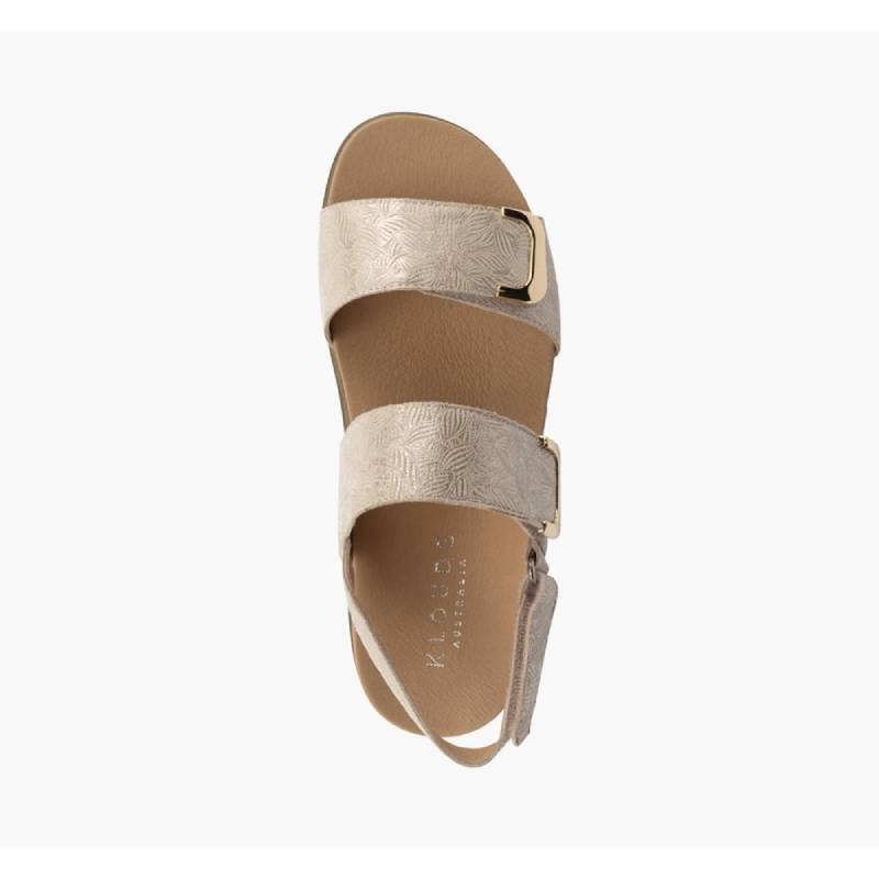 Klouds Elegance rose print womens sandal