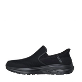 Skechers stoaver mens black slip in shoe