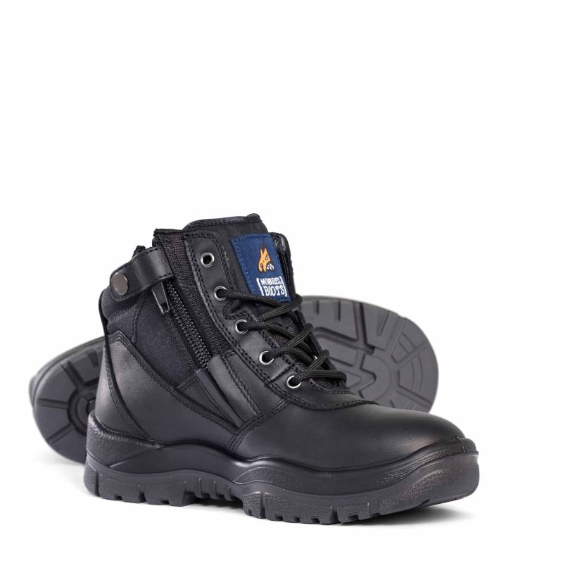 Mongrel zipside black boot