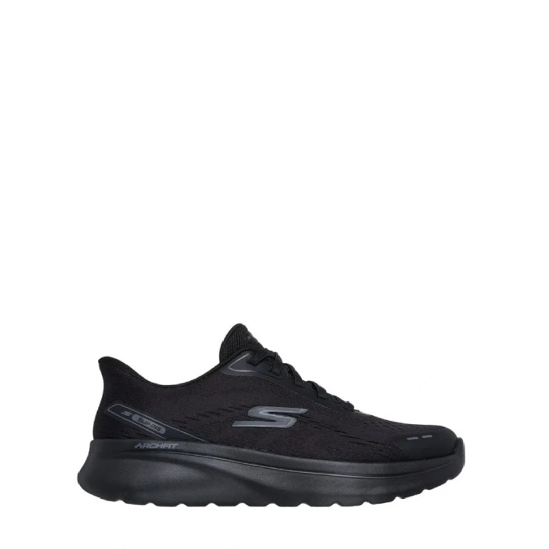 Skechers fit n go womens black slip on