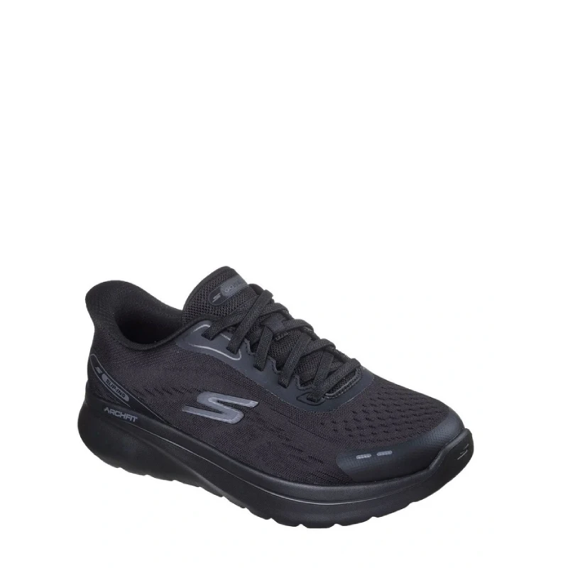 Skechers fit n go womens black slip on