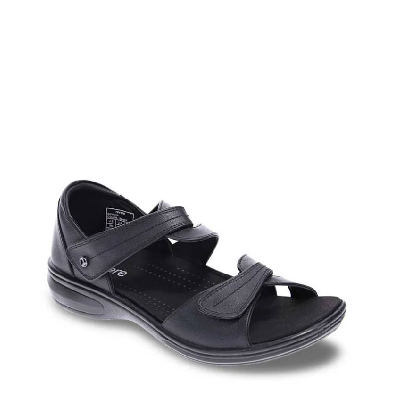 Revere Geneva black womens sandal