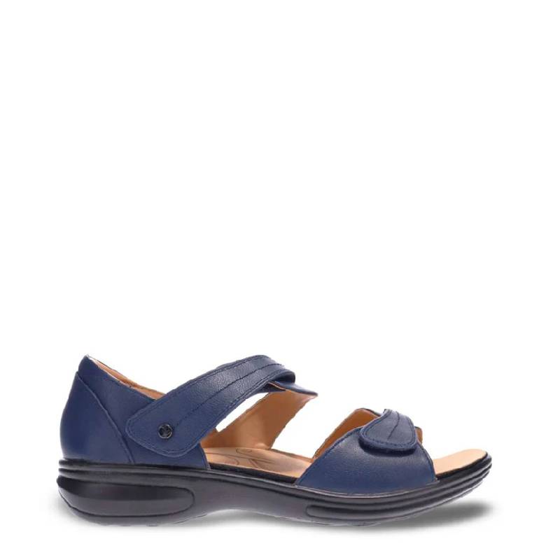 Revere Geneva Navy  womens sandal