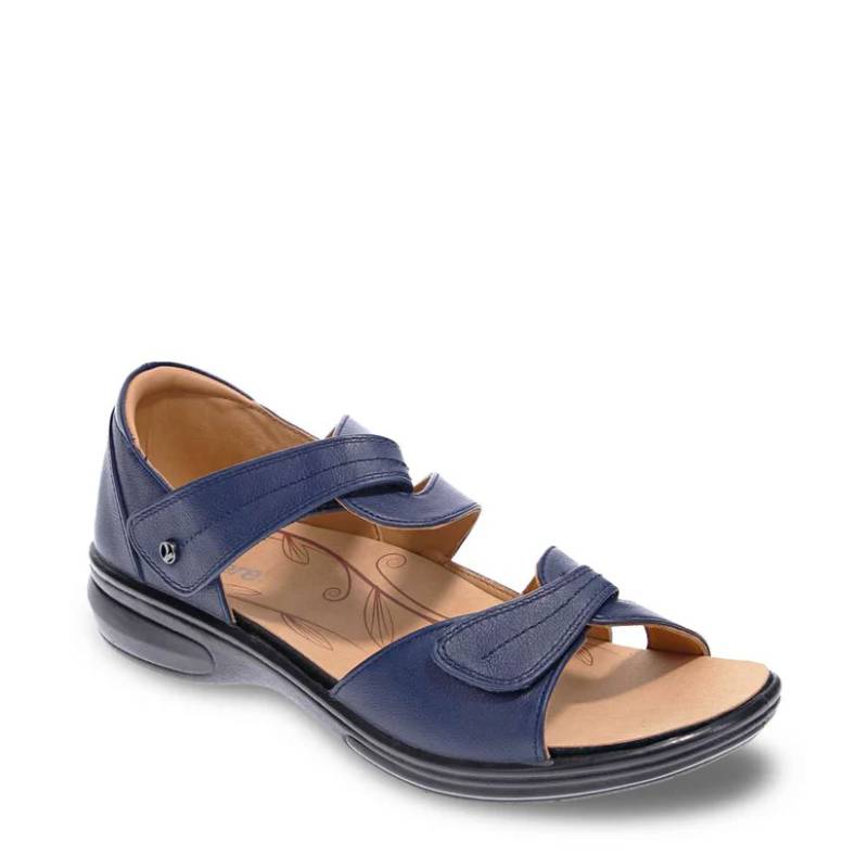 Revere Geneva Navy  womens sandal