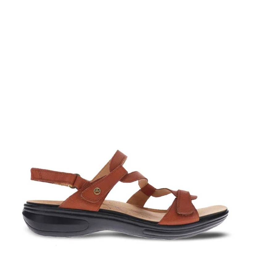 Revere Miami cognac ladies sandal
