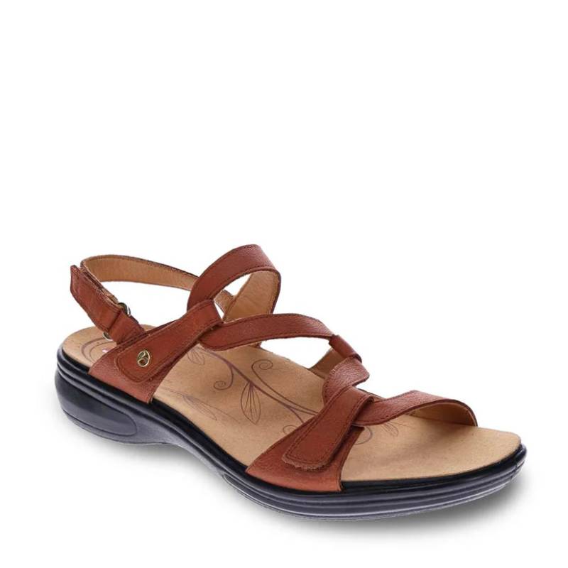 Revere Miami cognac ladies sandal