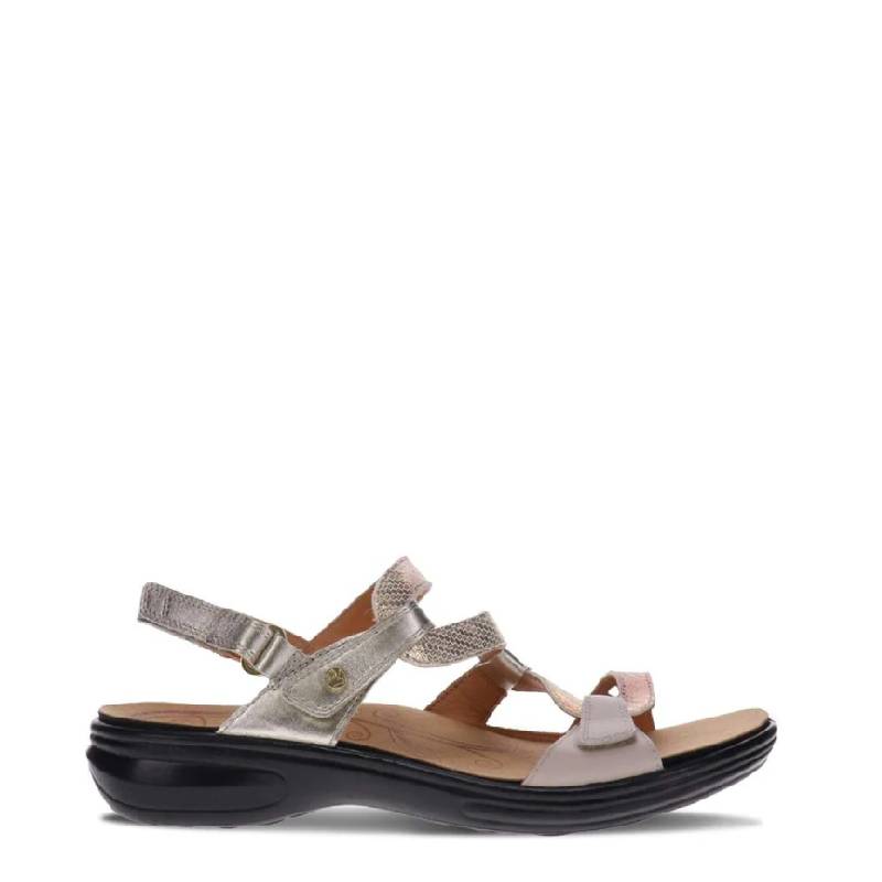 Revere miami mixed metallic sandal