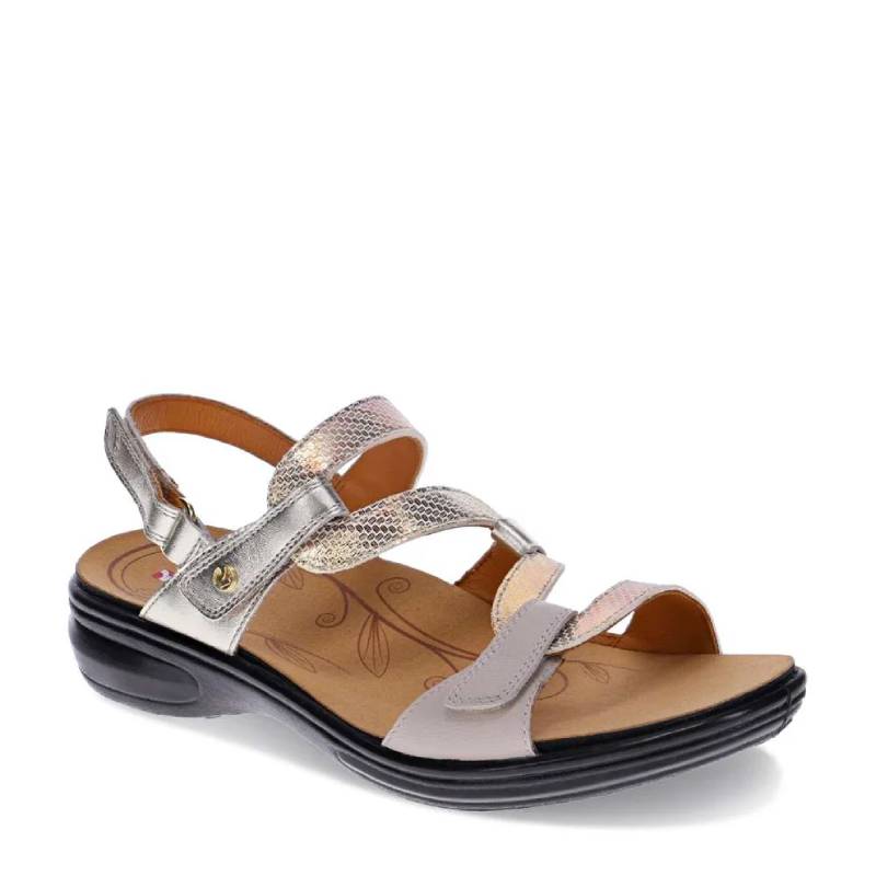 Revere miami mixed metallic sandal