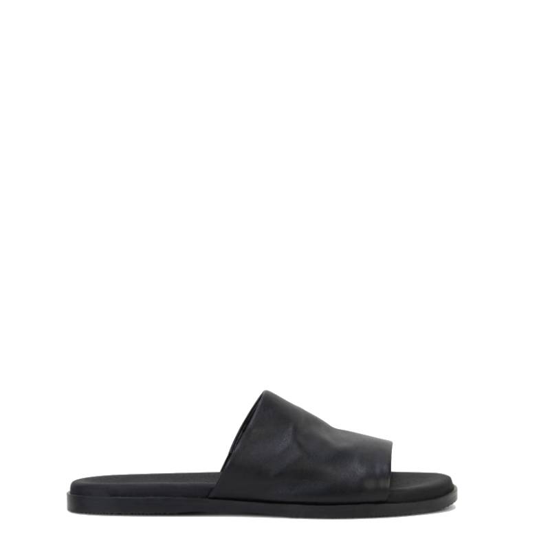 Hush puppies paradise black slide