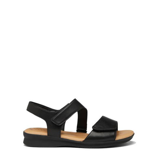 hush puppies nessa black womens sandal