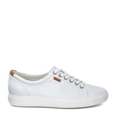 Ecco soft 7 white womens lace up