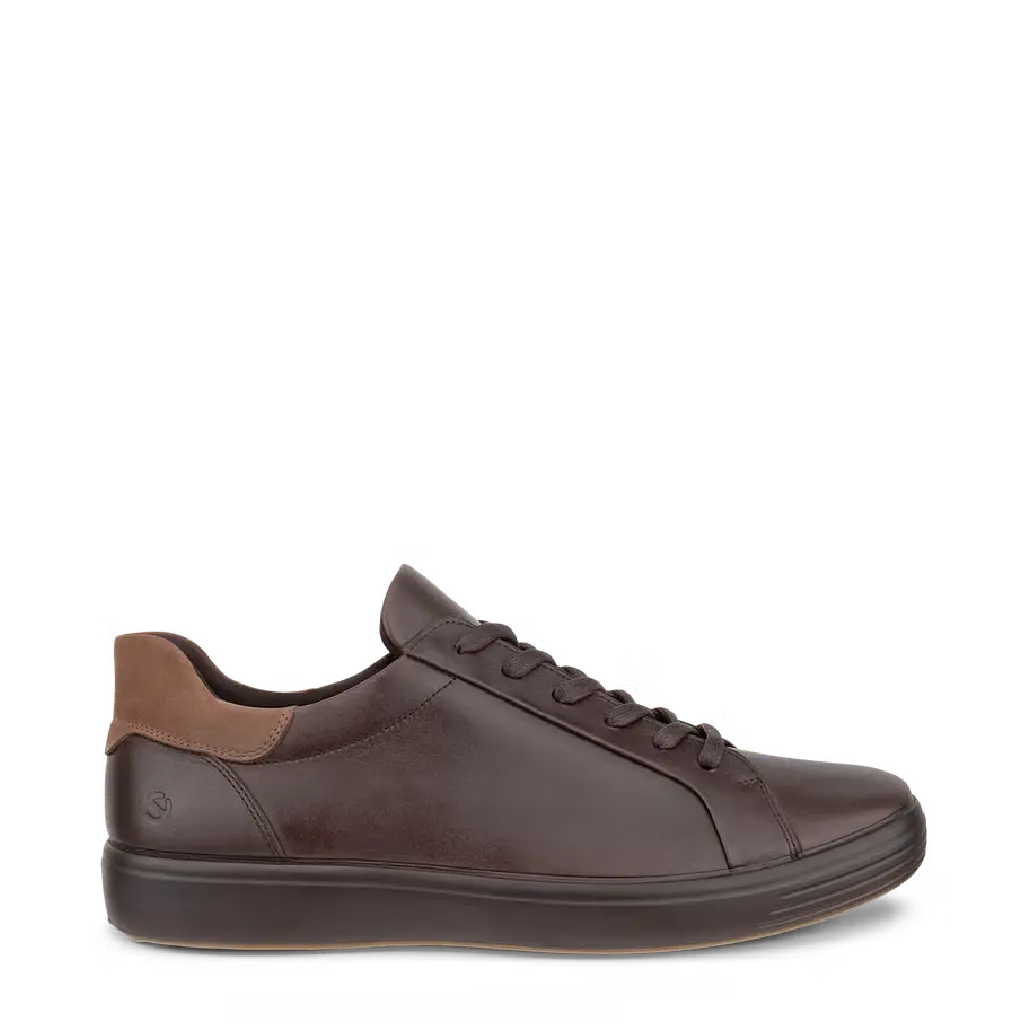 Ecco Soft 7 Mocha mens lace up