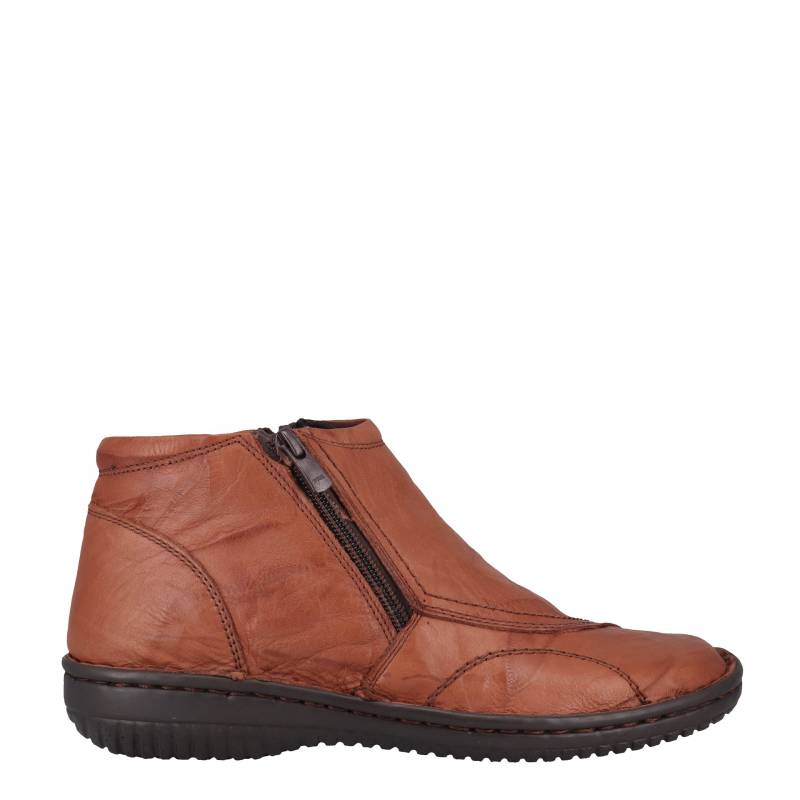 Cabello 5250 tan womens zip boot