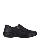 Cabello 5849 black womens zip shoe