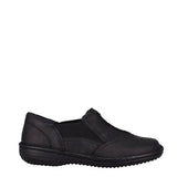 Cabello 761 black womens slip on