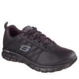 Skechers Erath Black work shoe