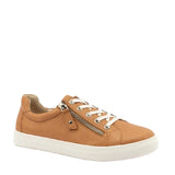 Klouds cara plain tan womens lace up