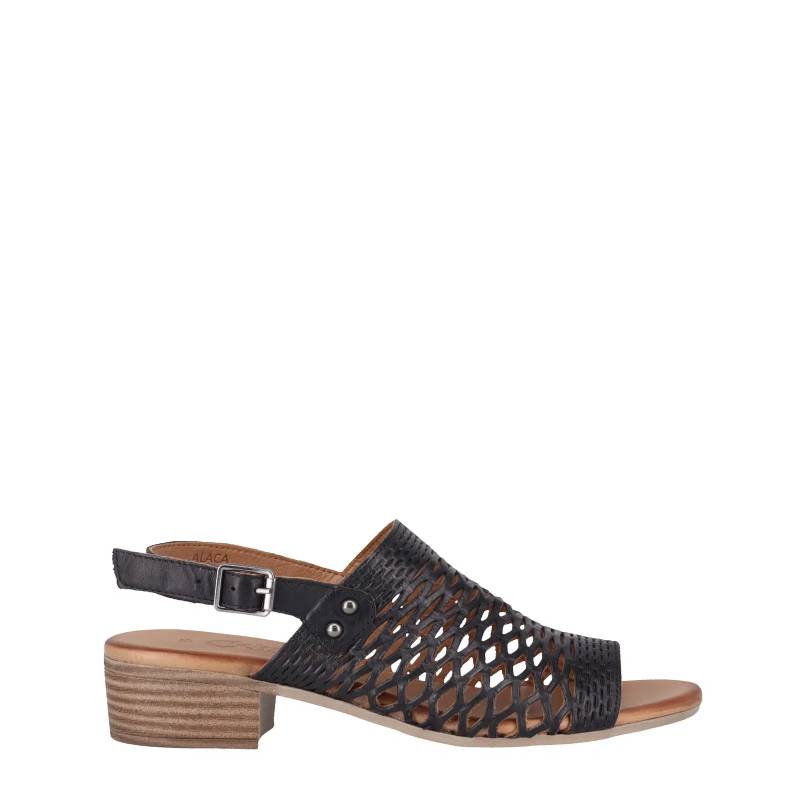 cabello Alaca black womens sandal