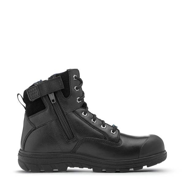 Ascent Alpha black mens safety boots