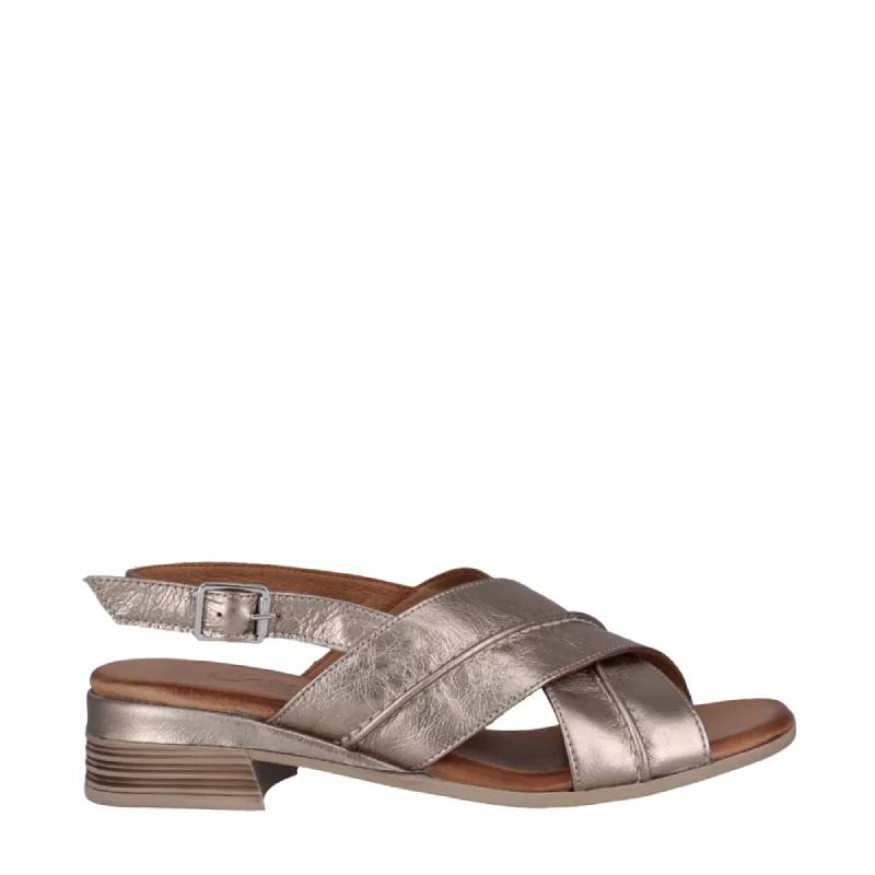 Cabello Anya pewter womens sandal