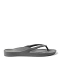 ARCH SUPPORT THONGS - CHARCOAL