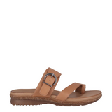 Cabello Archy tan womens adjustable scuff