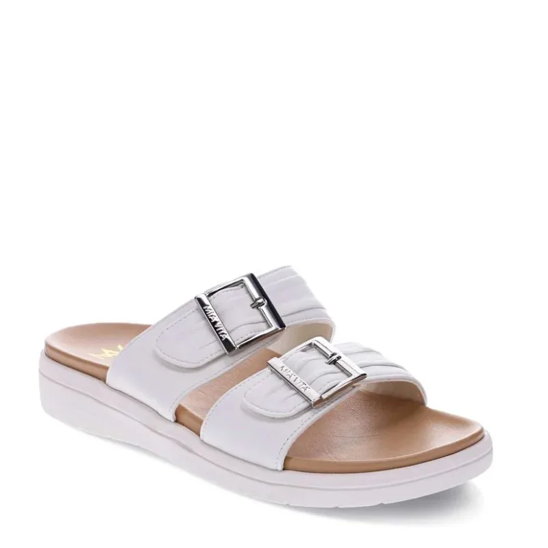 mia vita bowie white womens scuff