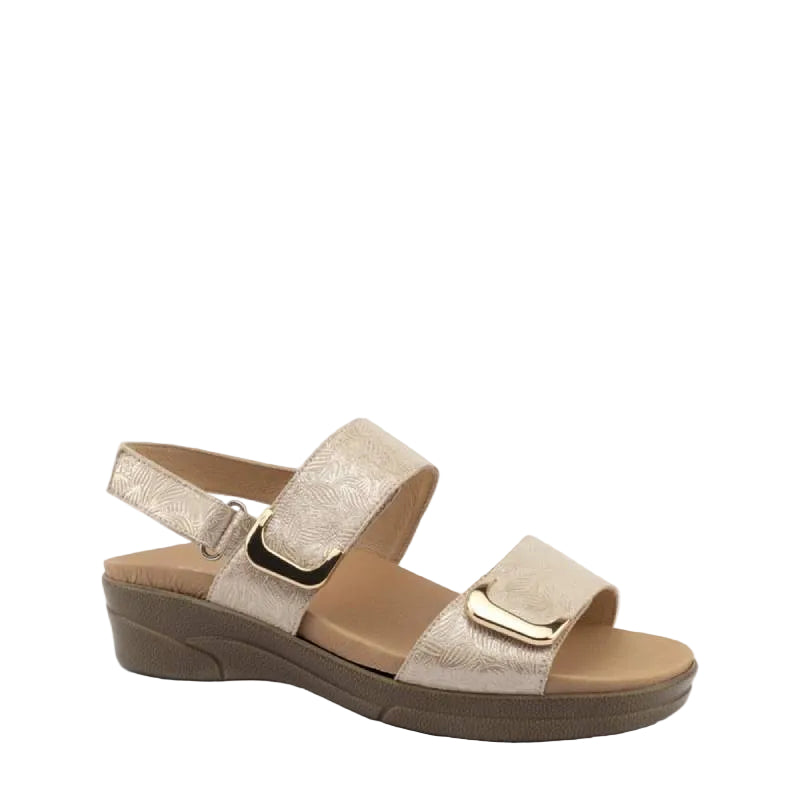 Klouds Elegance rose print womens sandal