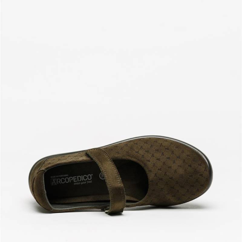Arcopedico estrela olive mary jane
