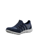 cc resorts christine navy floral womens zip sneaker