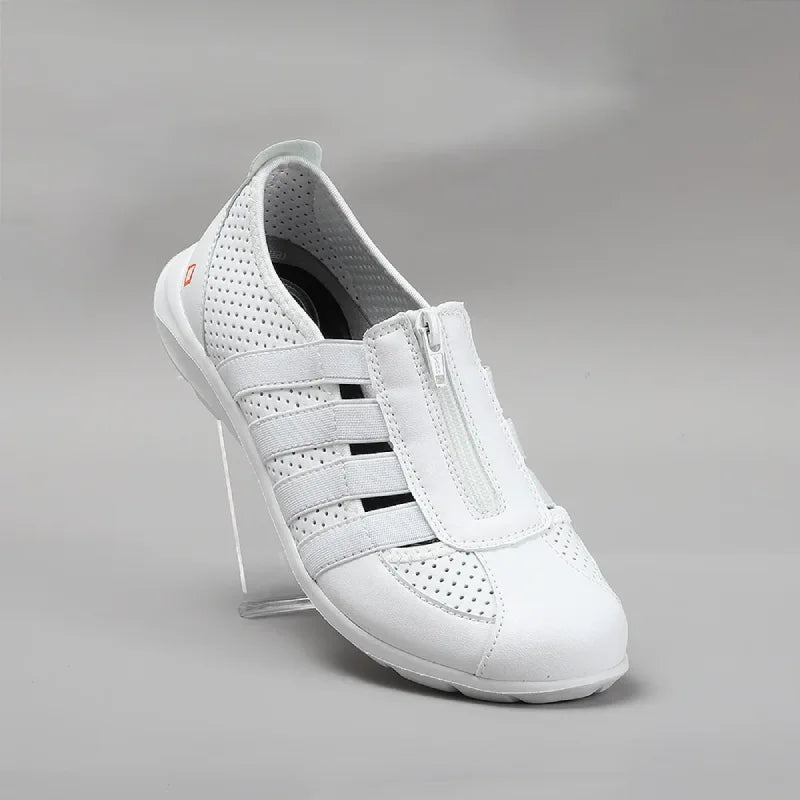 cc resorts christine white womens zip shoe