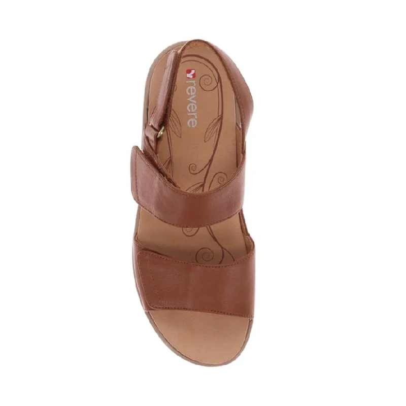 revere como tan womens sandal
