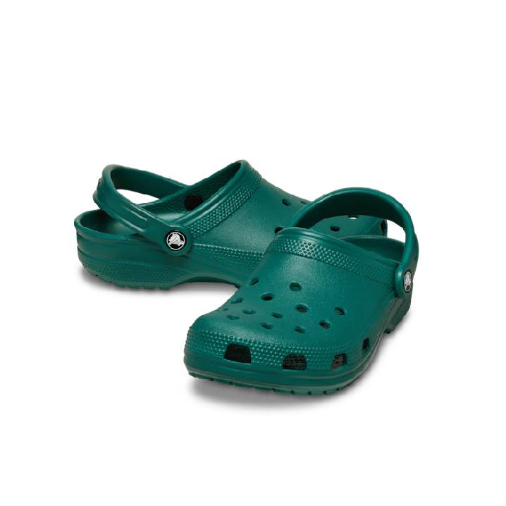 Crocs classic emerald green
