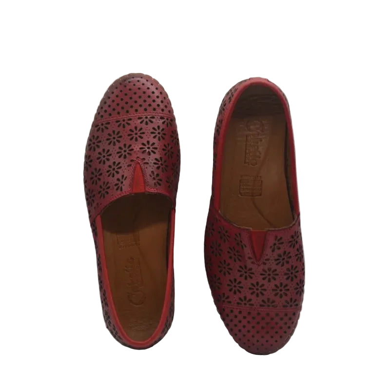 Cabello kylie red womens slip on