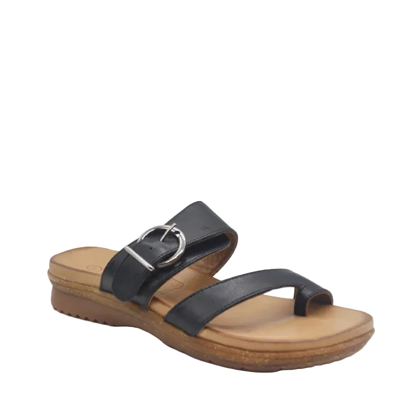 cabello archy black womens slide