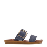 los cabos doti navy/white womens slide