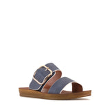 los cabos doti navy/white womens slide