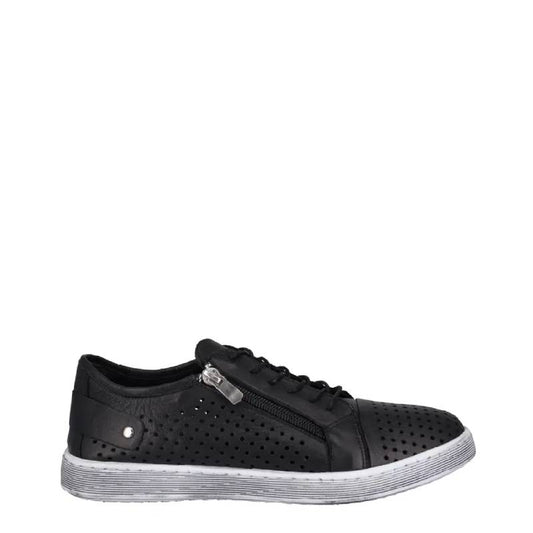 Cabello EG17 black womens lace up