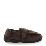 panda edison brown fully adjustable mens slipper