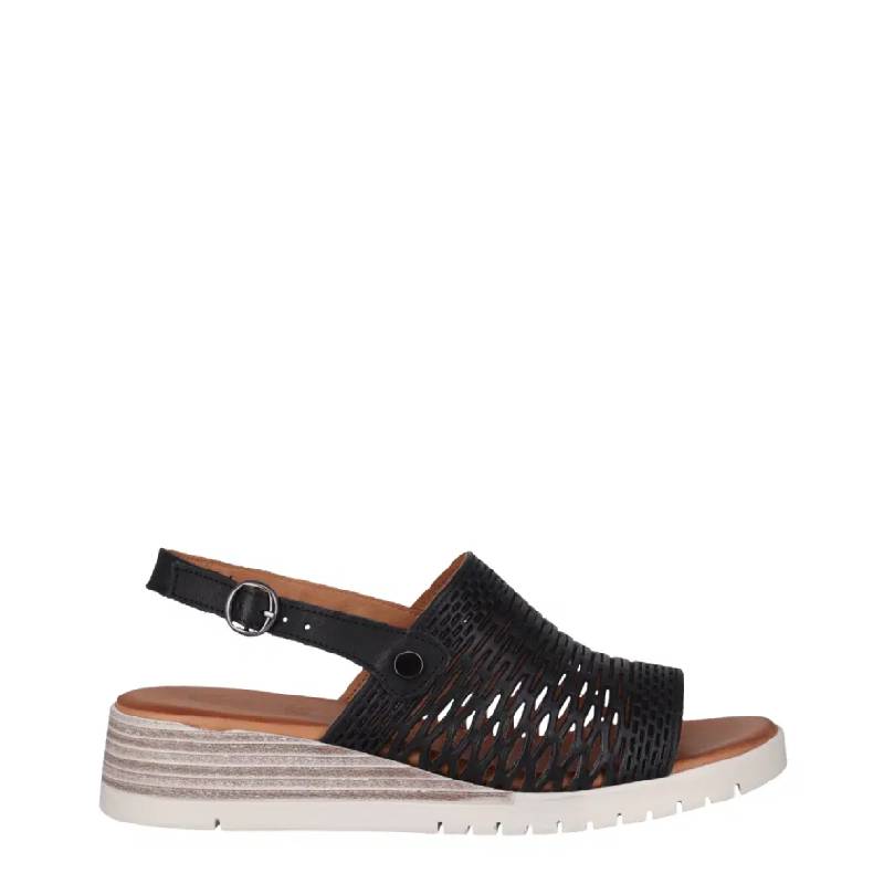 Cabello enigma black womens sandal