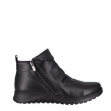 Cabello express black leather womens boot